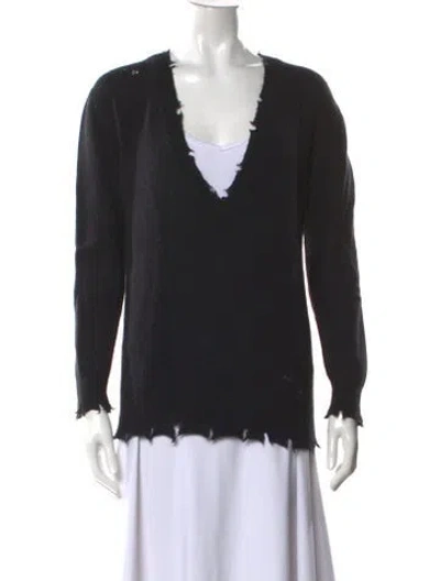 Pre-owned Iro V-neck Sweater In Black