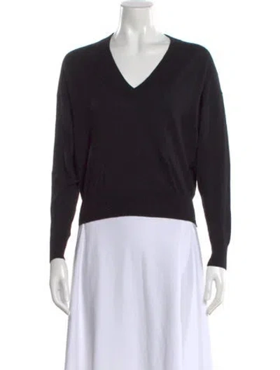 Pre-owned Iro V-neck Sweater In Black