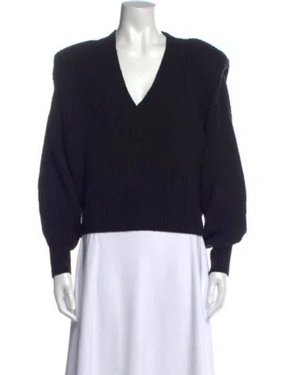 Pre-owned Iro V-neck Sweater In Black