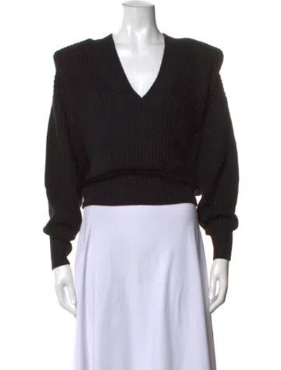 Pre-owned Iro V-neck Sweater In Black