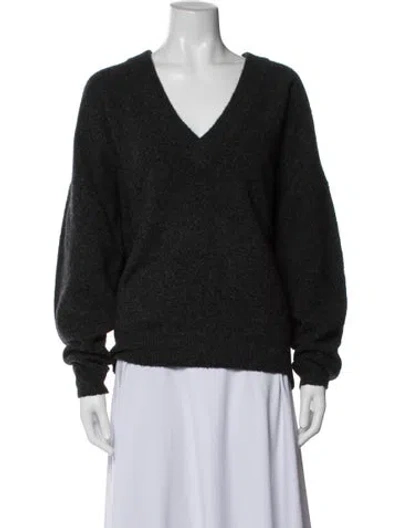 Pre-owned Iro V-neck Sweater In Black