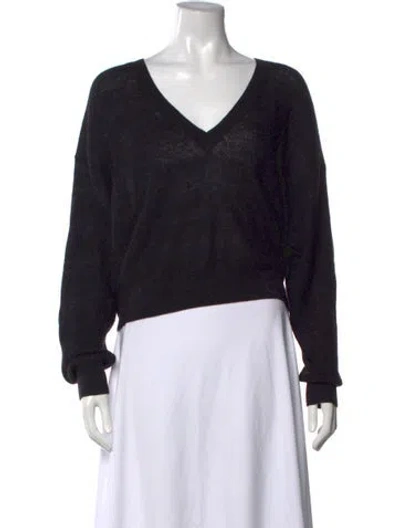 Pre-owned Iro V-neck Sweater In Black
