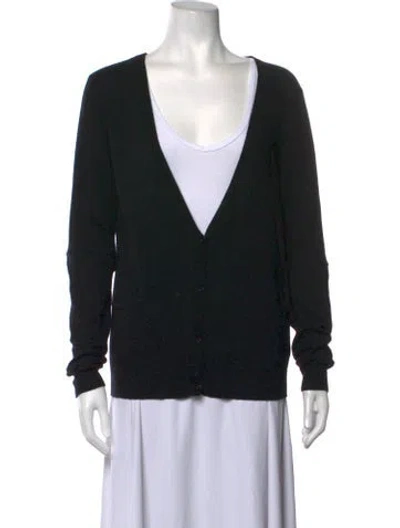 Pre-owned Iro V-neck Sweater In Black