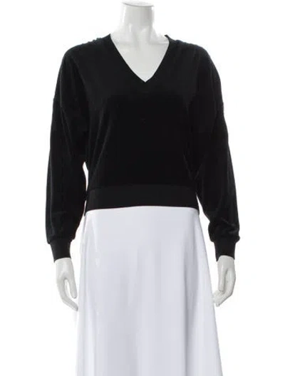 Pre-owned Iro V-neck Sweater In Blue