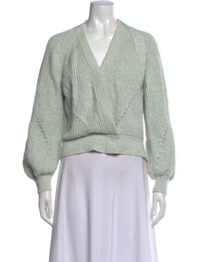 Pre-owned Iro V-neck Sweater In Blue