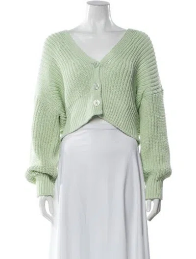 Pre-owned Iro V-neck Sweater In Green