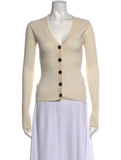 Pre-owned Iro V-neck Sweater In Neutral
