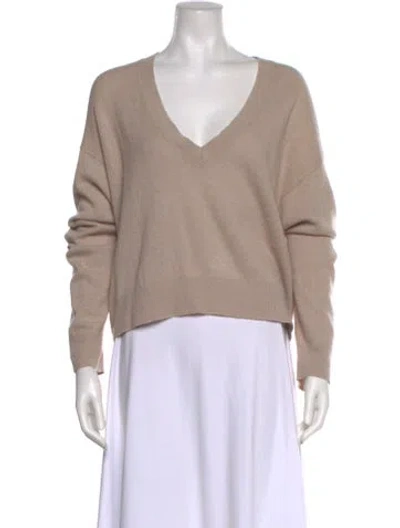 Pre-owned Iro V-neck Sweater In Neutral
