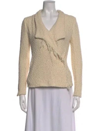 Pre-owned Iro V-neck Sweater In Neutral