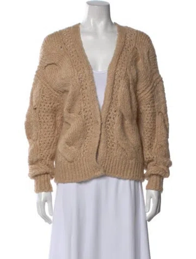 Pre-owned Iro V-neck Sweater In Neutral