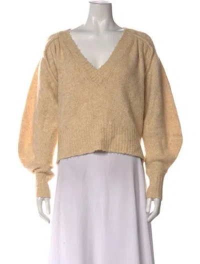 Pre-owned Iro V-neck Sweater In Neutral