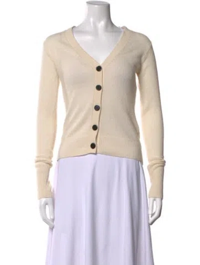 Pre-owned Iro V-neck Sweater In Neutrals