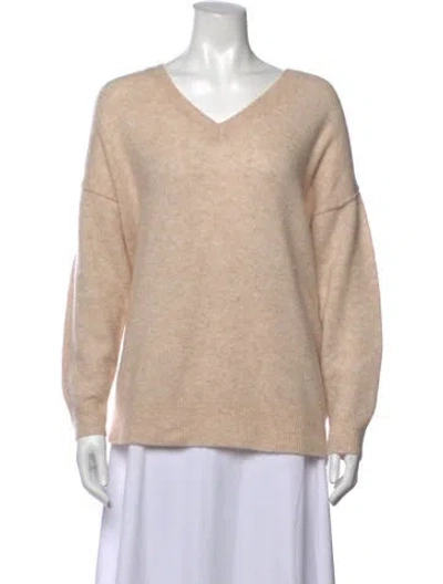 Pre-owned Iro V-neck Sweater In Neutrals