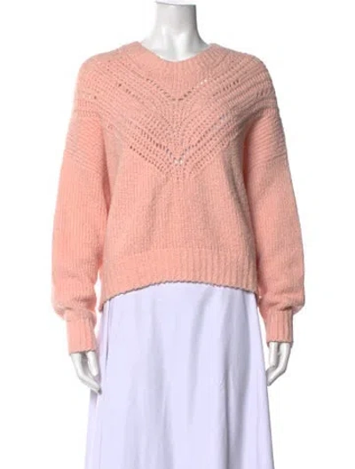 Pre-owned Iro V-neck Sweater In Pink