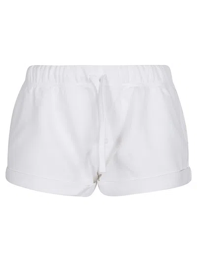 IRO WHITE EMMY ORGANIC COTTON SHORTS