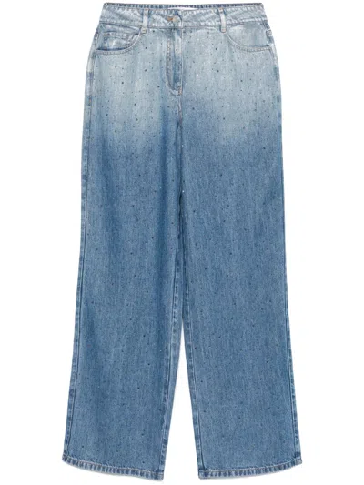 IRO IRO WIDE-LEG DENIM JEANS