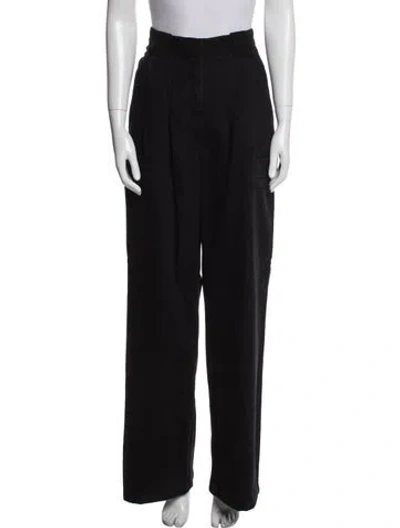 Pre-owned Iro Wide Leg Pants In Black