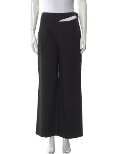 Pre-owned Iro Wide Leg Pants In Black