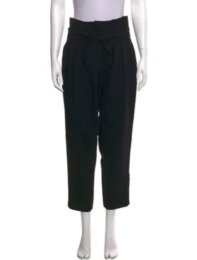 Pre-owned Iro Wide Leg Pants In Black