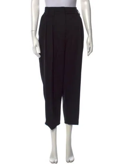 Pre-owned Iro Wide Leg Pants In Black