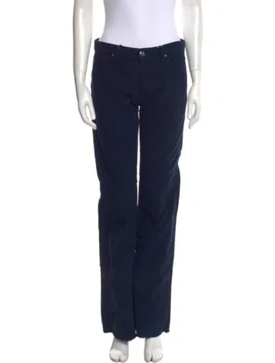 Pre-owned Iro Wide Leg Pants In Blue
