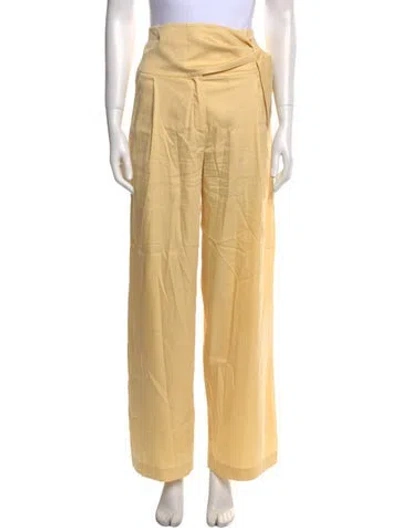 Pre-owned Iro Wide Leg Pants In Neutral