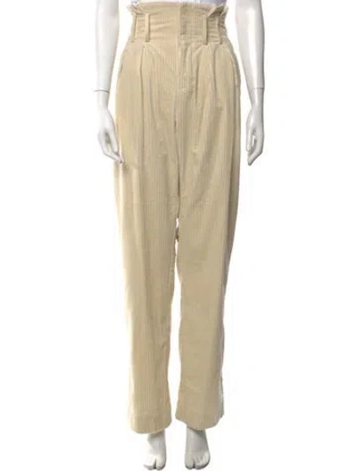 Pre-owned Iro Wide Leg Pants In Neutral