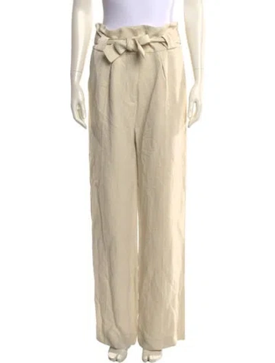 Pre-owned Iro Wide Leg Pants In Neutral