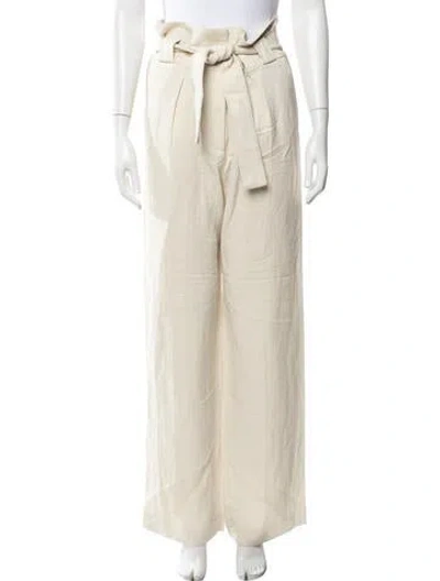 Pre-owned Iro Wide Leg Pants In Neutrals
