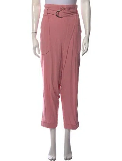 Pre-owned Iro Wide Leg Pants In Pink