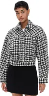 Iro Winna Jacket Black/ecru In Black/ecru
