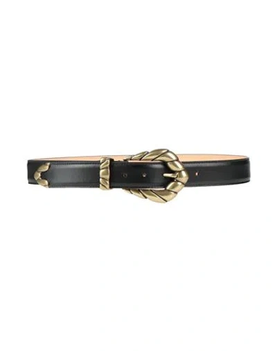 Iro Woman Belt Black Size 34 Calfskin
