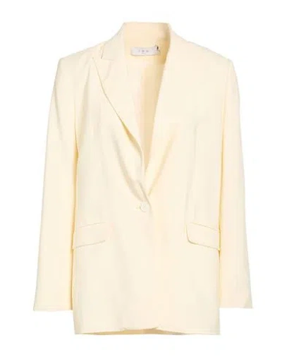 Iro Woman Blazer Ivory Size 4 Viscose, Elastane In Multi