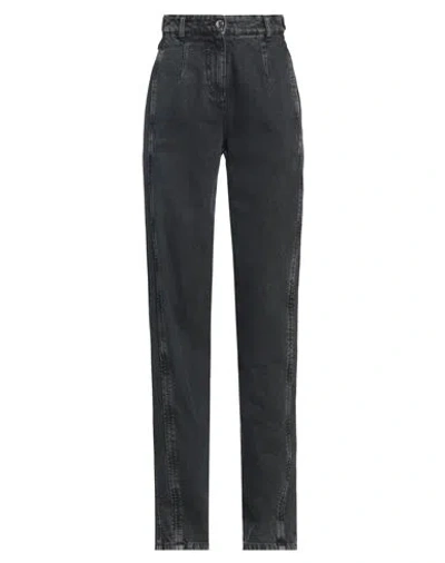 Iro Woman Jeans Black Size 28 Cotton