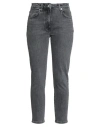 Iro Woman Jeans Black Size 30 Cotton, Elastane