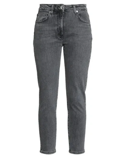 Iro Woman Jeans Black Size 30 Cotton, Elastane