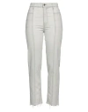 Iro Woman Denim Pants Light Grey Size 28 Cotton In Grey