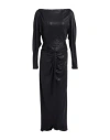 Iro Oceanna Midi Dress In Black