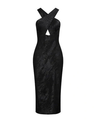 Iro Woman Midi Dress Black Size 8 Polyester
