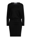 Iro Woman Midi Dress Black Size Xl Viscose In Black