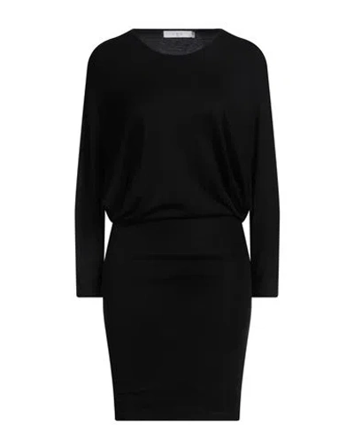 Iro Woman Midi Dress Black Size Xl Viscose