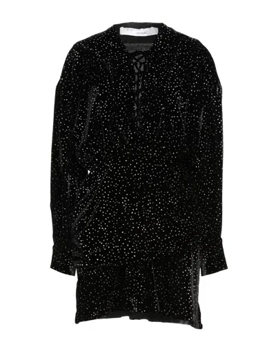 Iro Short Dresses In Black