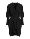 Iro Woman Mini Dress Black Size 4 Polyester In Black