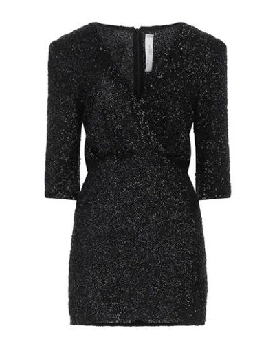 Iro Woman Mini Dress Black Size 6 Viscose