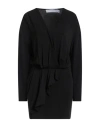 Iro Woman Mini Dress Black Size 6 Viscose, Elastane In Black