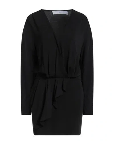 Iro Woman Mini Dress Black Size 6 Viscose, Elastane