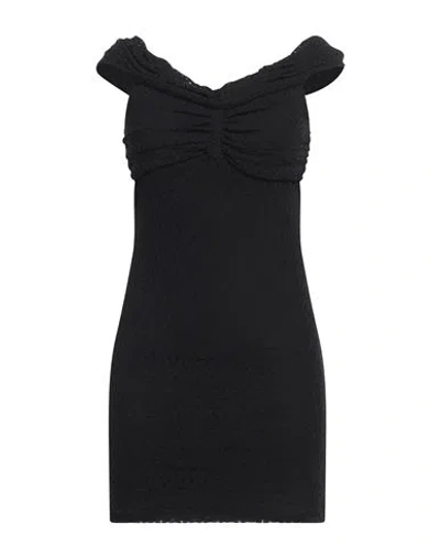 Iro Woman Mini Dress Black Size L Polyamide