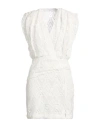 Iro Woman Mini Dress White Size 6 Polyester In White