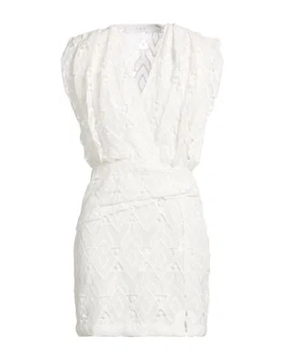 Iro Woman Mini Dress White Size 6 Polyester