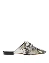 Iro Woman Mules & Clogs Ivory Size 6 Soft Leather In White